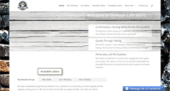 Desktop Screenshot of dawsonlabs.com